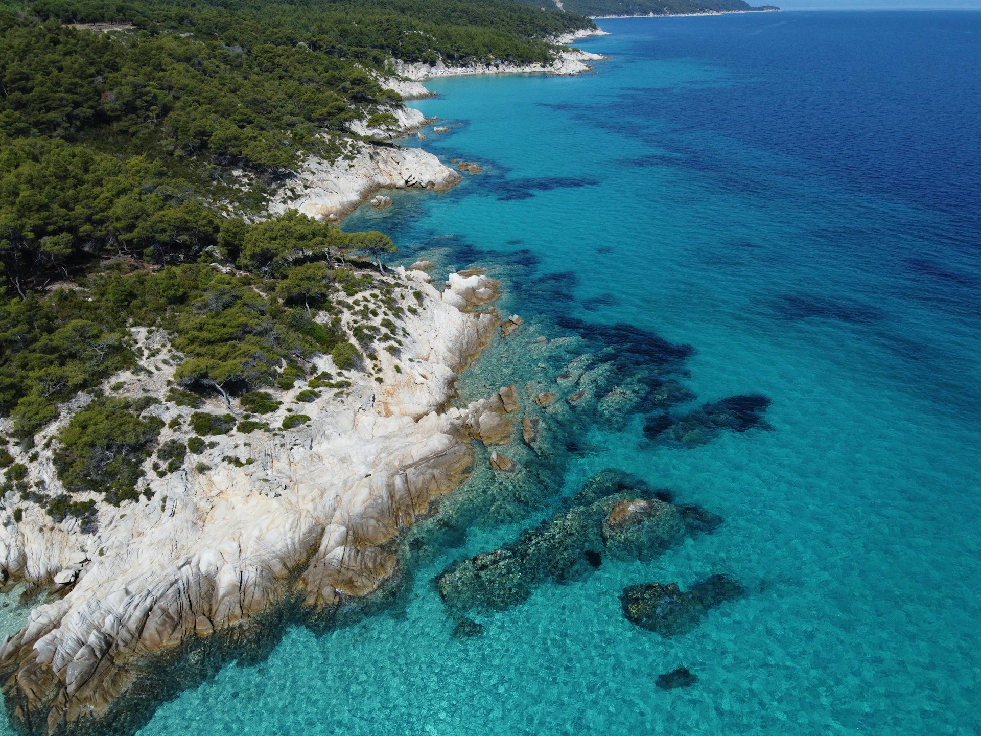 chalkidiki view